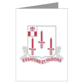54EB - M01 - 02 - DUI - 54th Engineer Battalion Greeting Cards (Pk of 10)