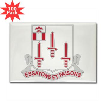 54EB - M01 - 01 - DUI - 54th Engineer Battalion Rectangle Magnet (100 pack) - Click Image to Close