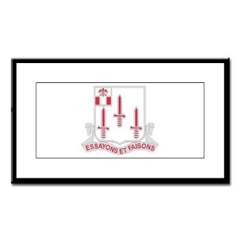 54EB - M01 - 02 - DUI - 54th Engineer Battalion Small Framed Print - Click Image to Close