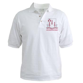 54EB - A01 - 04 - DUI - 54th Engineer Battalion with Text Golf Shirt