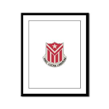 554EB - M01 - 02 - DUI - 554th Engineer Bn - Framed Panel Print - Click Image to Close