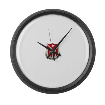 554EB - M01 - 03 - DUI - 554th Engineer Bn - Large Wall Clock - Click Image to Close
