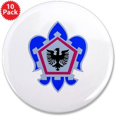 555EB - M01 - 01 - DUI - 555th Engineer Brigade - 3.5" Button (10 pack) - Click Image to Close