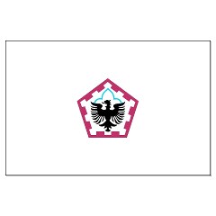 555EB - M01 - 02 - SSI - 555th Engineer Brigade - Large Poster - Click Image to Close