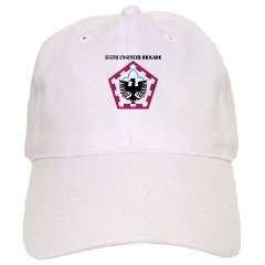 555EB - A01 - 01 - SSI - 555th Engineer Brigade with Text - Cap