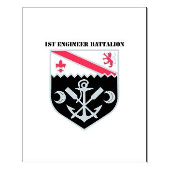 555EB1EB - M01 - 02 - DUI - 1st Engineer Bn with Text - Small Poster