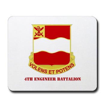 555EB4EB - A01 - 03 - DUI - 4th Engineer Bn with Tex - Mousepad