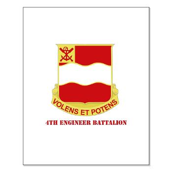 555EB4EB - A01 - 02 - DUI - 4th Engineer Bn with Tex - Small Poster