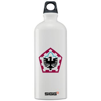 555HHC - M01 - 03 - DUI - Headquarter and Headquarters Company - Sigg Water Bottle 1.0L - Click Image to Close