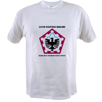555HHC - A01 - 04 - DUI - Headquarter and Headquarters Company with Text - Value T-shirt - Click Image to Close