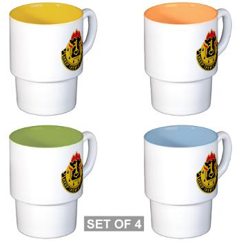 563ASB - M01 - 03 -DUI - 563rd Aviation Support Bn - Stackable Mug Set (4 mugs) - Click Image to Close