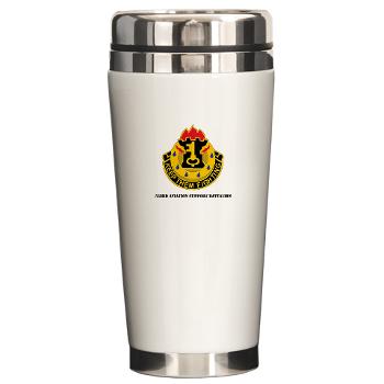 563ASB - M01 - 03 -DUI - 563rd Aviation Support Bn with Text - Ceramic Travel Mug