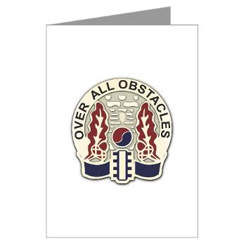 565EB - M01 - 02 - 565th Engineer Battalion Greeting Cards (Pk of 10)