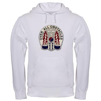 565EB - A01 - 03 - 565th Engineer Battalion Hooded Sweatshirt - Click Image to Close