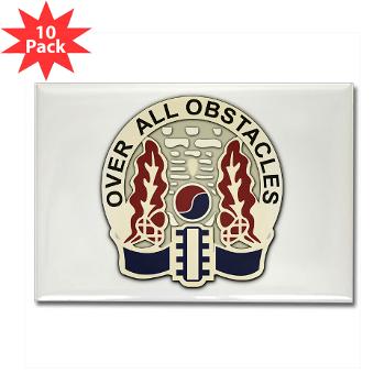 565EB - M01 - 01 - 565th Engineer Battalion Rectangle Magnet (10 pack) - Click Image to Close