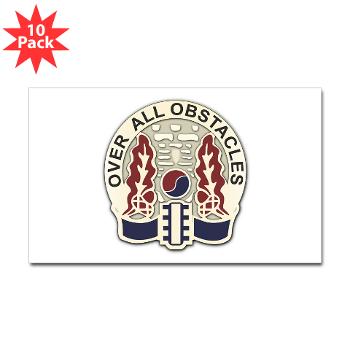 565EB - M01 - 01 - 565th Engineer Battalion Sticker (Rectangle 10 pk)