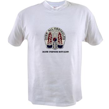 565EB - A01 - 04 - 565th Engineer Battalion with Text Value T-Shirt