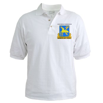 572MIC - A01 - 04 - DUI - 572nd Military Intelligence Coy with text - Golf Shirt
