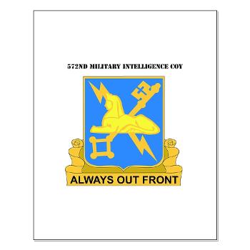 572MIC - M01 - 02 - DUI - 572nd Military Intelligence Coy with Text - Small Poster