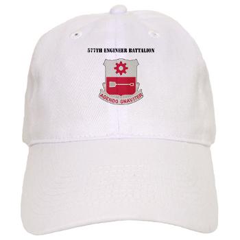 577EB - A01 - 01 - DUI - 577th Engineer Battalion with Text - Cap