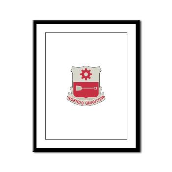 577EB - M01 - 02 - DUI - 577th Engineer Battalion - Framed Panel Print - Click Image to Close