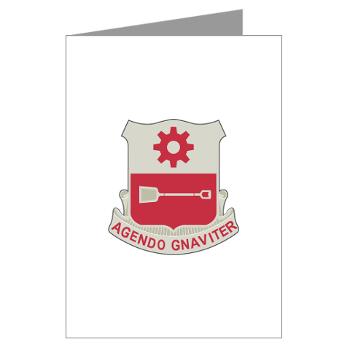 577EB - M01 - 02 - DUI - 577th Engineer Battalion - Greeting Cards (Pk of 10) - Click Image to Close