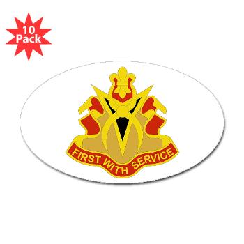 589BSB - M01 - 01 - DUI - 589th Brigade - Support Bn Sticker (Oval 10 pk)