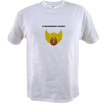 58TB - A01 - 04 - 58th Transportation Battalion with Text - Value T-shirt
