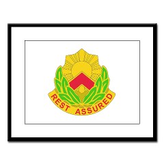 593SB - M01 - 02 - DUI - 593rd Sustainment Brigade Large Framed Print - Click Image to Close
