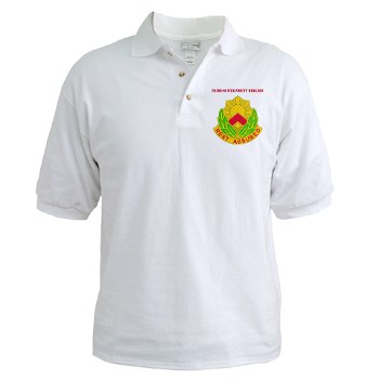 593SB - A01 - 04 - DUI - 593rd Sustainment Brigade with Text Golf Shirt - Click Image to Close