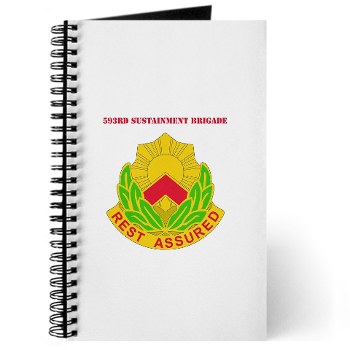593SB - M01 - 02 - DUI - 593rd Sustainment Brigade with Text Journal - Click Image to Close