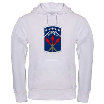 593SB - A01 - 03 - SSI - 593rd Sustainment Brigade Hooded Sweatshirt - Click Image to Close