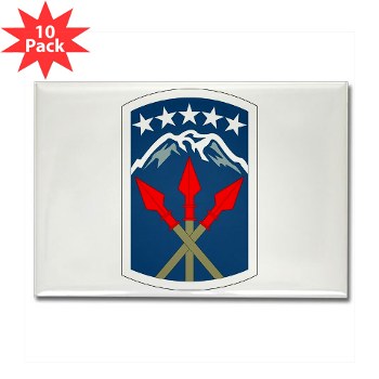 593SB - M01 - 01 - SSI - 593rd Sustainment Brigade Rectangle Magnet (10 pack) - Click Image to Close