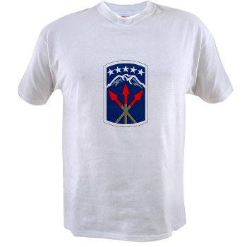 593SB - A01 - 04 - SSI - 593rd Sustainment Brigade Value T-Shirt