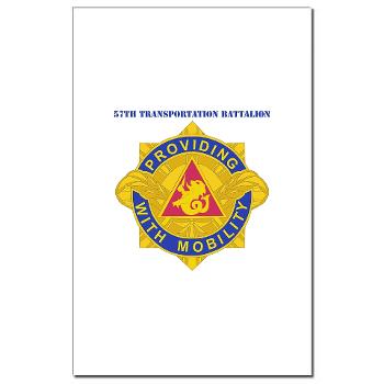 593SB57TB - M01 - 02 - DUI - 57th Transportation Bn with Text - Mini Poster Print - Click Image to Close