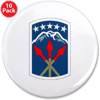 593SB593STB - M01 - 01 - DUI - 593rd Bde - Special Troops Bn - 3.5" Button (10 pack)