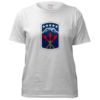 593SB593STB - A01 - 04 - DUI - 593rd Bde - Special Troops Bn - Women's T-Shirt - Click Image to Close