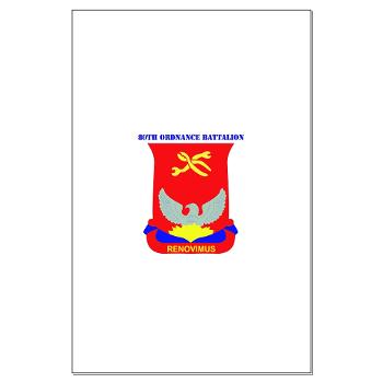 593SB80OB - A01 - 02 - DUI - 80th Ordnance Bn with Text - Large Poster