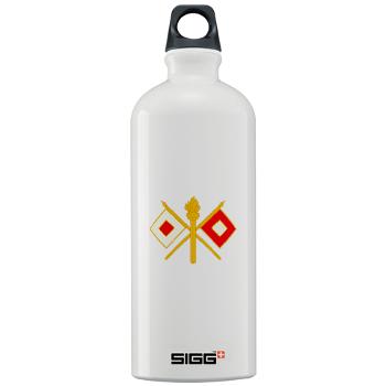 596SC - M01 - 03 - 596th Signal Company - Sigg Water Bottle 1.0L