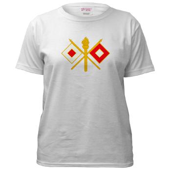 596SC - A01 - 04 - 596th Signal Company - Women's T-Shirt