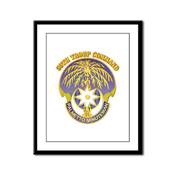 59ATC - M01 - 02 - 59th Aviation Troop Command with Text - Framed Panel Print