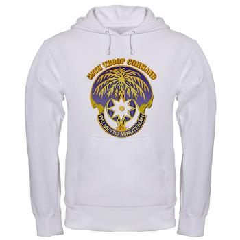 59ATC - A01 - 04 - 59th Aviation Troop Command with Text - Hooded Sweatshirt - Click Image to Close