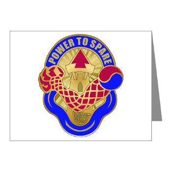 59OB - M01 - 02 - DUI - 59th Ordnance Brigade - Note Cards (Pk of 20)