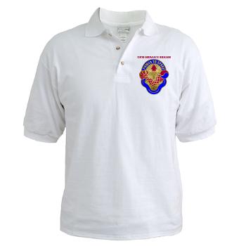 59OB - A01 - 04 - DUI - 59th Ordnance Brigade with text - Golf Shirt
