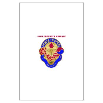 59OB - M01 - 02 - DUI - 59th Ordnance Brigade with text - Large Poster - Click Image to Close