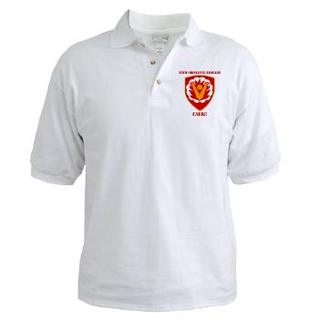59OBC - A01 - 04 - SSI - 59th Ordnance Brigade - Cadre with Text - Golf Shirt - Click Image to Close