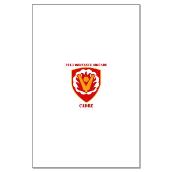59OBC - M01 - 02 - SSI - 59th Ordnance Brigade - Cadre with Text - Large Poster