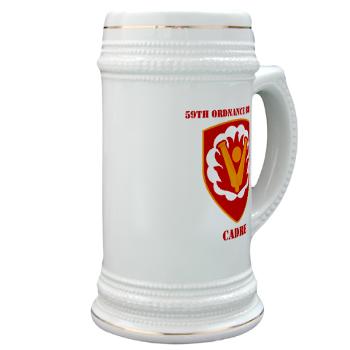 59OBC - M01 - 03 - SSI - 59th Ordnance Brigade - Cadre with Text - Stein
