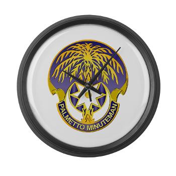 59TC - M01 - 03 - DUI - 59th Troop Command - Large Wall Clock