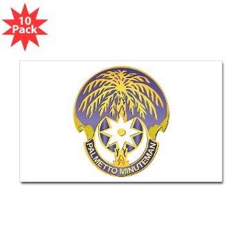 59TC - M01 - 01 - DUI - 59th Troop Command - Sticker (Rectangle 10 pk) - Click Image to Close